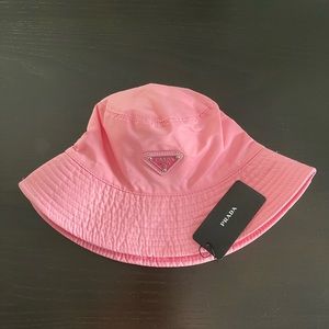 Brand new pink nylon bucket hat, NOT AUTHENTIC!